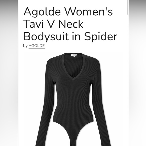 Tavi deep V bodysuit worn once. Excellent condition - Picture 3 of 3
